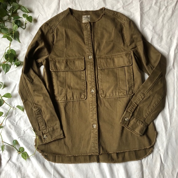 Zara Jackets & Blazers - Zara • Canvas Button Down